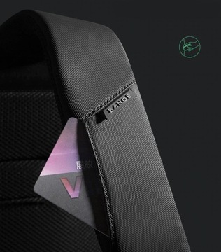 Рюкзак противоугонный Bange BG-7216 для ноутбука 15,6 дюйма с USB, вместительный зеленый