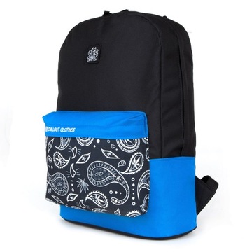 Plecak Chillout Flow Black Black Czarny kwiaty