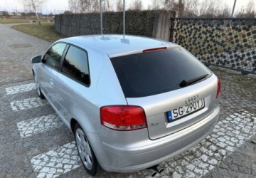 Audi A3 8P Hatchback 3d 2.0 TDI PD 140KM 2005 Audi A3 3-drzwiowe Audi A3 3-drzwiowe 2.0 TDI Attraction 2.0 Diesel 140KM, zdjęcie 7