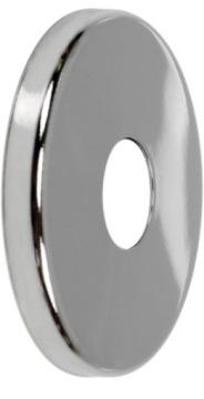 Rozeta maskująca 1/2 niska w kolorze chrom