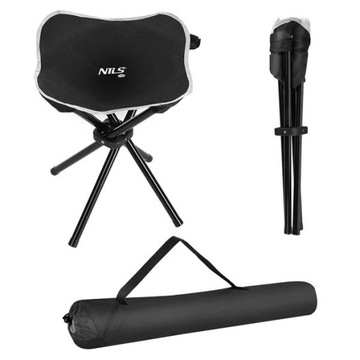 Taboret Składany Turystyczny Kempingowy Ogrodowy Funkcjonalny