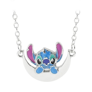 Disney Lilo i stich naszyjnik posrebrzane