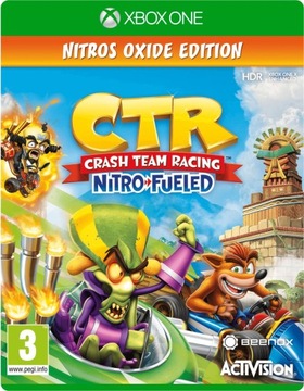 Crash Team Racing Nitro-Fueled [XBOX ONE] NOWA, gra wyścigowa