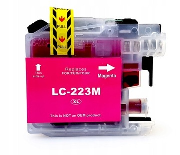 Tusz do Brother LC223 DCP-J4120DW MFC-J4420DW MFC-J480DW MFCJ880DW MFCJ4620