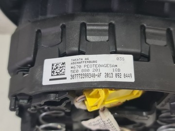AIRBAG ULOŽENÍ ŘIDIČE SKODA OE 5E0880201