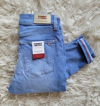 rurki TOMMY Jeans Hilfiger NORA Skinny W26 L32