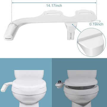 БИДЕ ДЛЯ ТУАЛЕТА, НЕЭЛЕКТРИЧЕСКОЕ, РЕГУЛИРУЕМОЕ ДАВЛЕНИЕ ВОДЫ