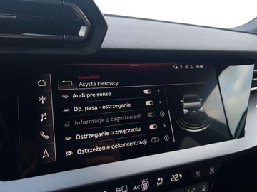 Audi A3 8Y Limousine Facelifting 1.5 35 TFSI 150KM 2025 Audi A3 Limousine LED Virtual Cockpit SONOS Kamera ACC 3x Klima Sportowe f, zdjęcie 25