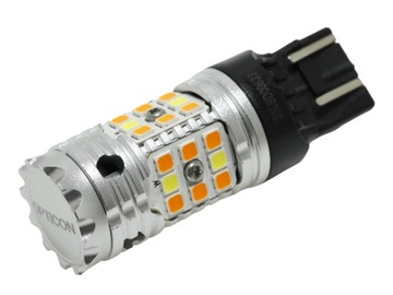 Żarówka Dual Color LED W21/5W T20 7443 USA PREMIUM