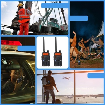 2 шт. Baofeng UV-5R OEM HTQ ЖЕСТКИЙ РАДИОТЕЛЕФОН РАЦИЯ СКАНЕР