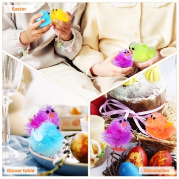 36 РАЗНОЦВЕТНЫХ ПАСХАЛЬНЫХ ЦЫПЛЕНКОВ – УКРАШЕНИЯ И ПОДАРКИ