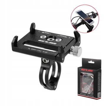 GUB-85 АЛЮМИНИЕВЫЙ ДЕРЖАТЕЛЬ ТЕЛЕФОНА ДЛЯ МОТОВЕЛОСИПЕДА