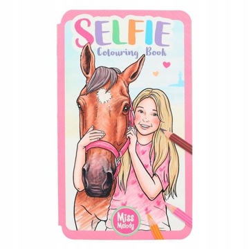 Szkicownik Kolorowanka Selfie Miss Melody 12490