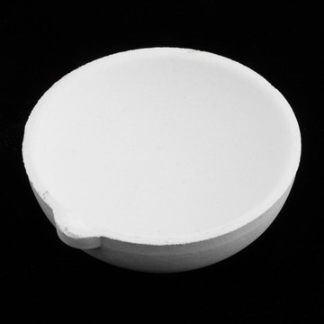 Biały tygiel krzemionkowy do topienia złota, biały, 750g 9x3cm