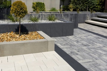 Ступень лестницы Гладкий бетон Моноблок 100х40х15