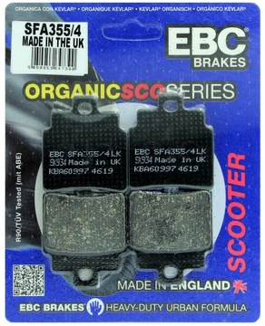 KLOCKI HAMULCOWE EBC SFA355/4
