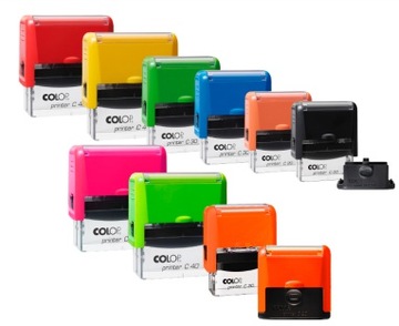 Штамп компании COLOP C30-6 линий ЛАСТИК + ДИЗАЙН |