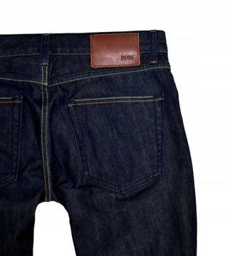 48 ## HUGO BOSS ## MĘSKIE SPODNIE JEANSY 32/30