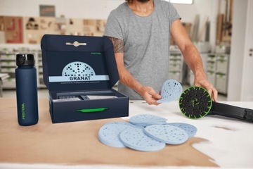 Эксцентриковая шлифовальная машина Festool ETS EC 150/5 + комплект Гранат 578188