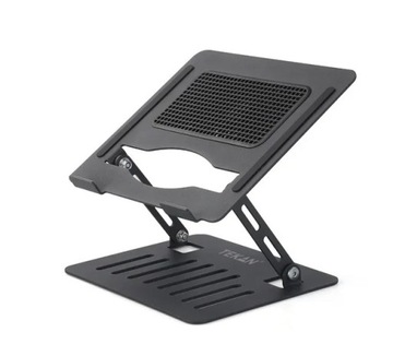 ОХЛАЖДАЮЩАЯ ПОДСТАВКА ДЛЯ НОУТБУКА РЕГУЛИРУЕМАЯ АЛЮМИНИЕВАЯ ПОДСТАВКА 12–17 ДЮЙМОВ ТИХАЯ ТИХАЯ ТИХАЯ