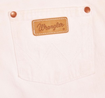 WRANGLER spodnie STRAIGHT white JORDAN _ W32 L30