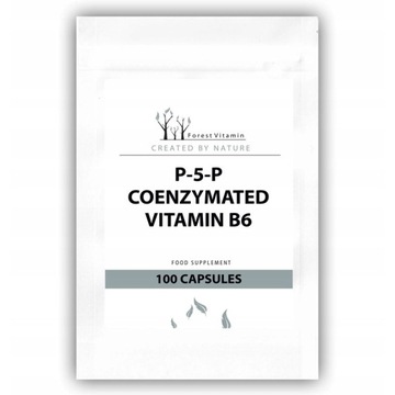 FOREST VITAMIN P-5-P Coenzymated Vitamin B6 100cap UKŁAD NERWOWY ODPORNOŚĆ