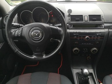 Mazda 3 I Hatchback 1.6 MZR 105KM 2006 Mazda 3 1,6 DOHC 105KM Klimatronk Isofix Halogeny, zdjęcie 14