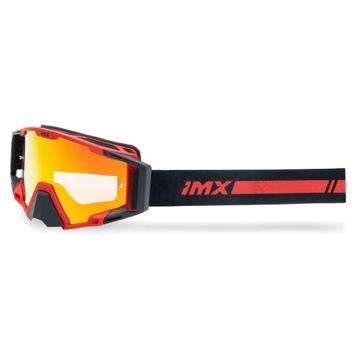 ОЧКИ IMX SAND RED MATT/BLACK — КРАСНОЕ ИРИДИЕВОЕ СТЕКЛО + ПРОЗРАЧНОЕ