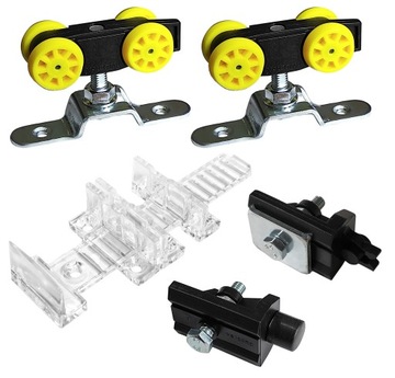 ГЕРКУЛЕС 220см - Переходные раздвижные двери 60кг