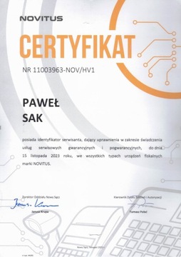 Novitus NANO II Онлайн-касса с WiFi + Фискализация и обучение