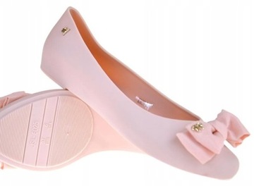 MAT KOKARDA MELISKI Balerinki PACHNĄCE Beż NUDE 36