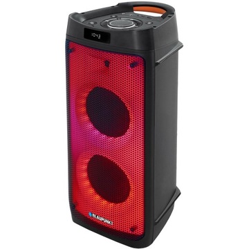 BLAUPUNKT PB06DB ДИНАМИК BLUETOOTH КАРАОКЕ 2 МИКРОФОНА РАДИО USB AUX LED