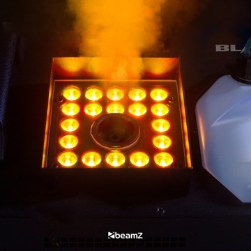 Вертикальная дымовая машина, дымовая машина мощностью 1800 Вт со светодиодной подсветкой и двумя пультами дистанционного управления DMX.