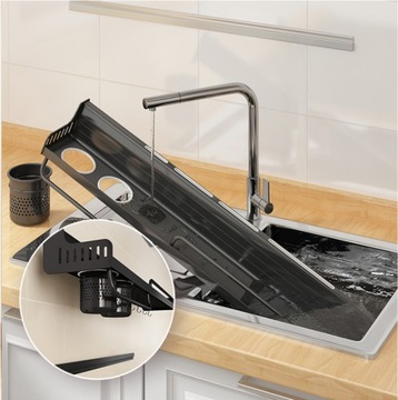 ПОДВЕСНАЯ КУХОННАЯ ПОЛКА С КРЮЧКАМИ 70 СМ