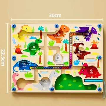 МАГНИТНАЯ ДОСКА МОЗАИКА ОБРАЗОВАТЕЛЬНАЯ ДЕРЕВЯННАЯ ПАЗЛ МОЗАИКА МОНТЕССОРИ