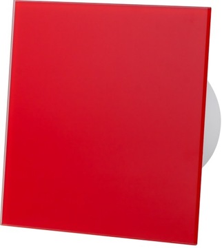 KRATKA WENTYLACYJNA 15x15 + PANEL SZKŁO CZERWONY P