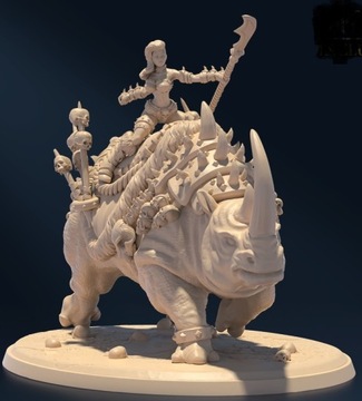 Странствующий Разрушения Knight Rhino Rider Chosen C Pinup NSFW