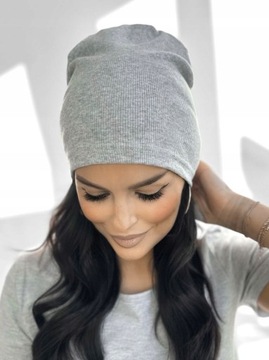 ЖЕНСКАЯ ШАПКА ВЕСНА-ОСЕНЬ ТОНКАЯ ЛЕГКАЯ КОМФОРТНАЯ СПОРТИВНАЯ РЕБРИЦА ЦВЕТ