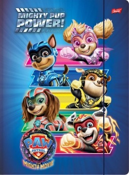 TECZKA Z GUMKĄ A4 PSI PATROL