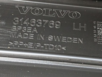 VOLVO V60 CROSS COUNTRY CC 18- ПОРОГНАЯ НАКЛАДКА ПОРОГНАЯ КРЫШКА ЛЕВАЯ