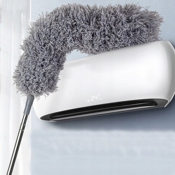 SZCZOTKA MIOTEŁKA DO KURZU ZMIOTKA TELESKOPOWA 240CM 4w1 DŁUGA ZESTAW XXL