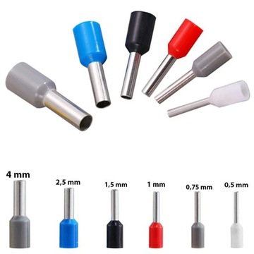 КРИМПЕРЫ ДЛЯ КЛЕММНЫХ РАЗЪЕМОВ 0,25-10 СЪЕМНИК ДЛЯ ИЗОЛЯЦИИ + 600 шт.