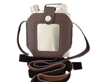 Фляга 540 мл в гравированном футляре