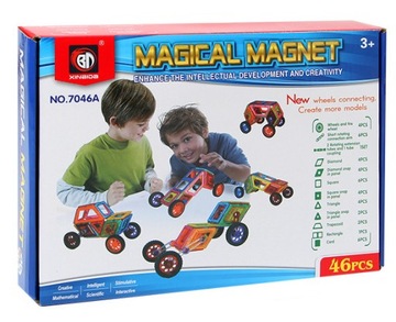 3D СТРОИТЕЛЬСТВО МАГНИТНЫХ БЛОКОВ Волшебный Магнит
