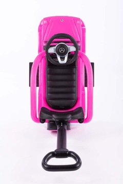 Толкатель MERCEDES, кожа, РЕЗИНОВЫЕ КОЛЕСА, пластины