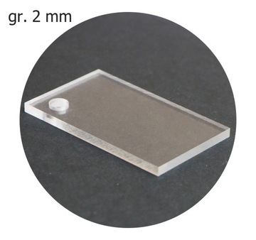 Оргстекло, Бесцветное оргстекло, 6мм, Лазерная резка