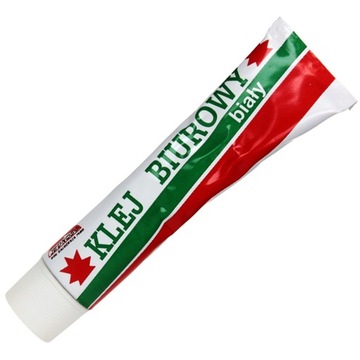 Klej biurowy w tubce biały 50ml JEDNOŚĆ