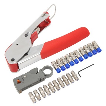 Инструмент для обжима коаксиального кабеля