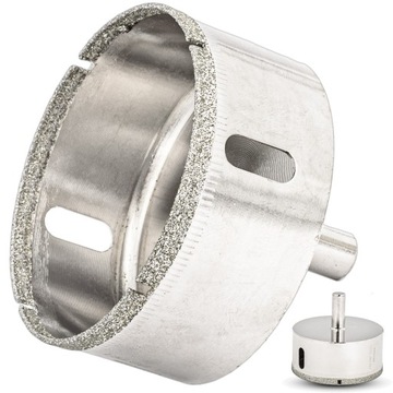 OTWORNICA DO GRESU PŁYTEK SZKŁA 65 MM OTWORNICA DIAMENTOWA