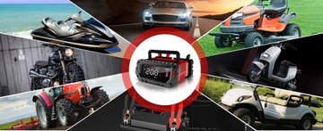 ЗАРЯДНОЕ УСТРОЙСТВО для аккумуляторной батареи EFB GEL AGM 12V 24V 20A LCD